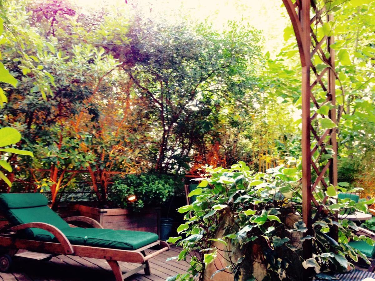 Paris Central Terrasse Jardin Exterior foto